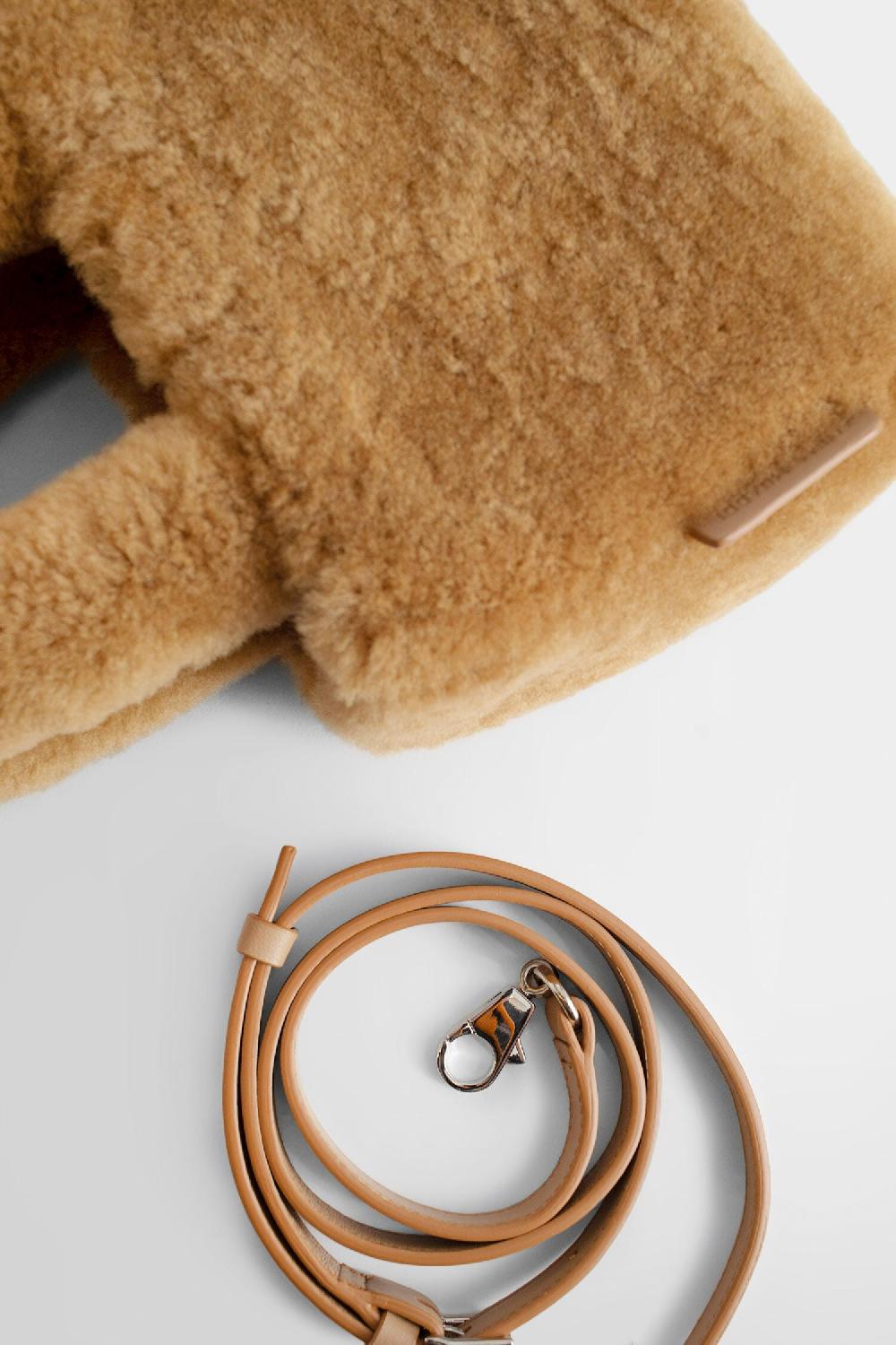 Antonioli AMINA MUADDI WOMAN BROWN TOP HANDLE BAGS