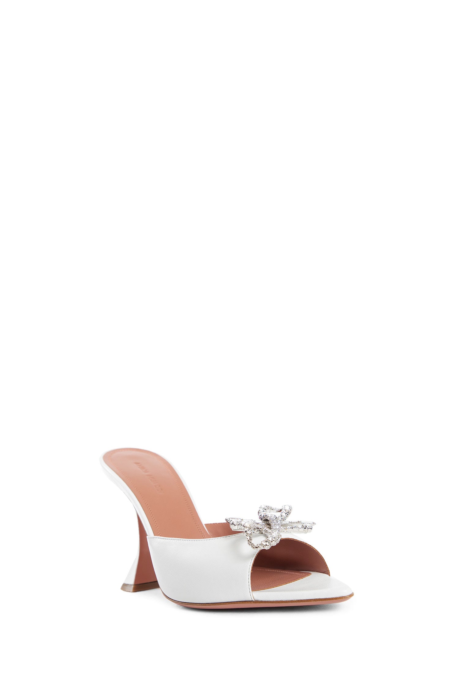 Antonioli AMINA MUADDI WOMAN WHITE SANDALS & SLIDES
