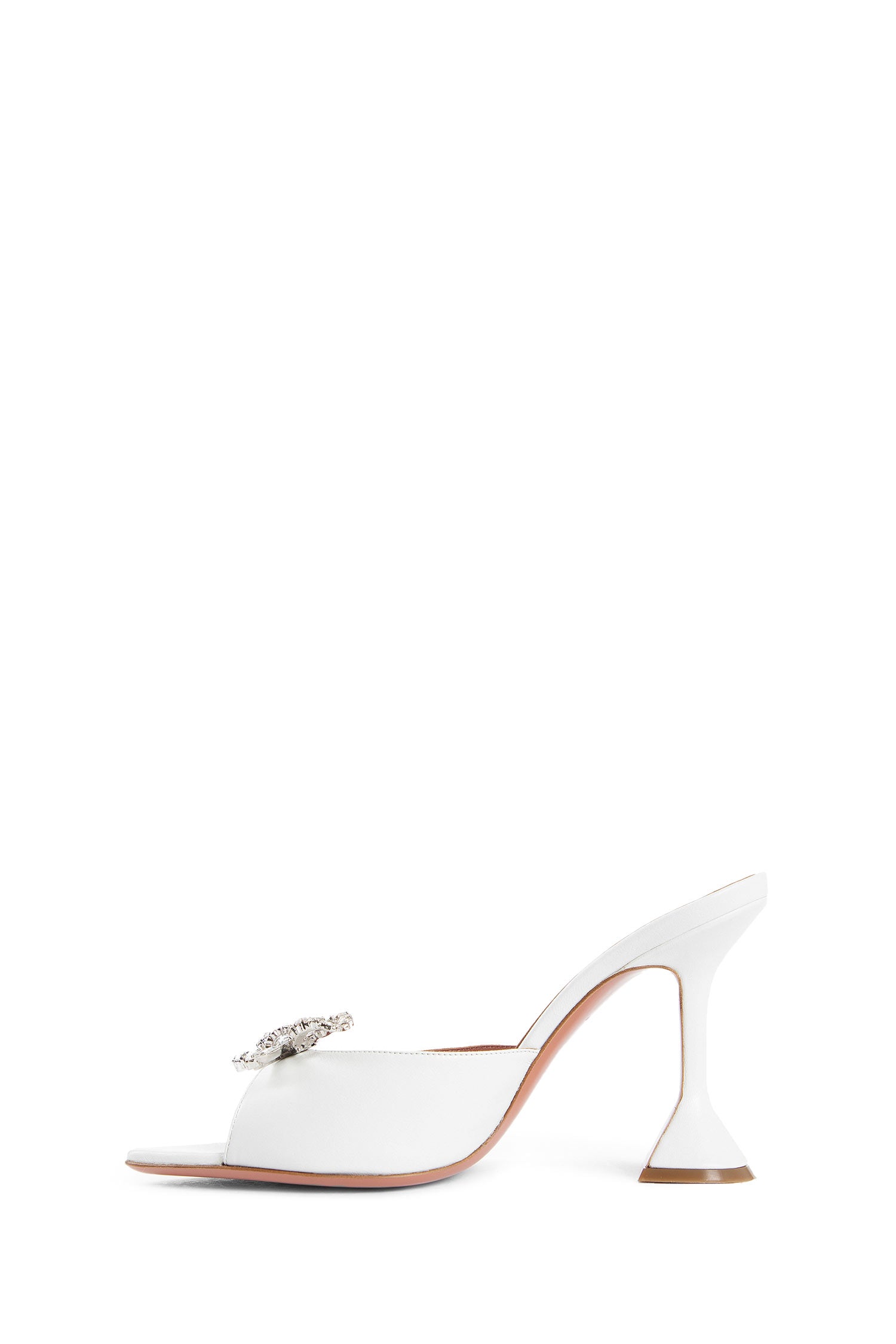 Antonioli AMINA MUADDI WOMAN WHITE SANDALS & SLIDES
