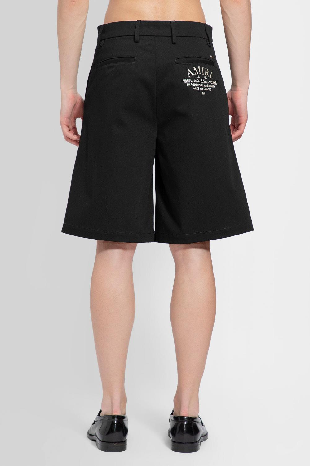 Antonioli AMIRI MAN BLACK SHORTS & SKIRTS