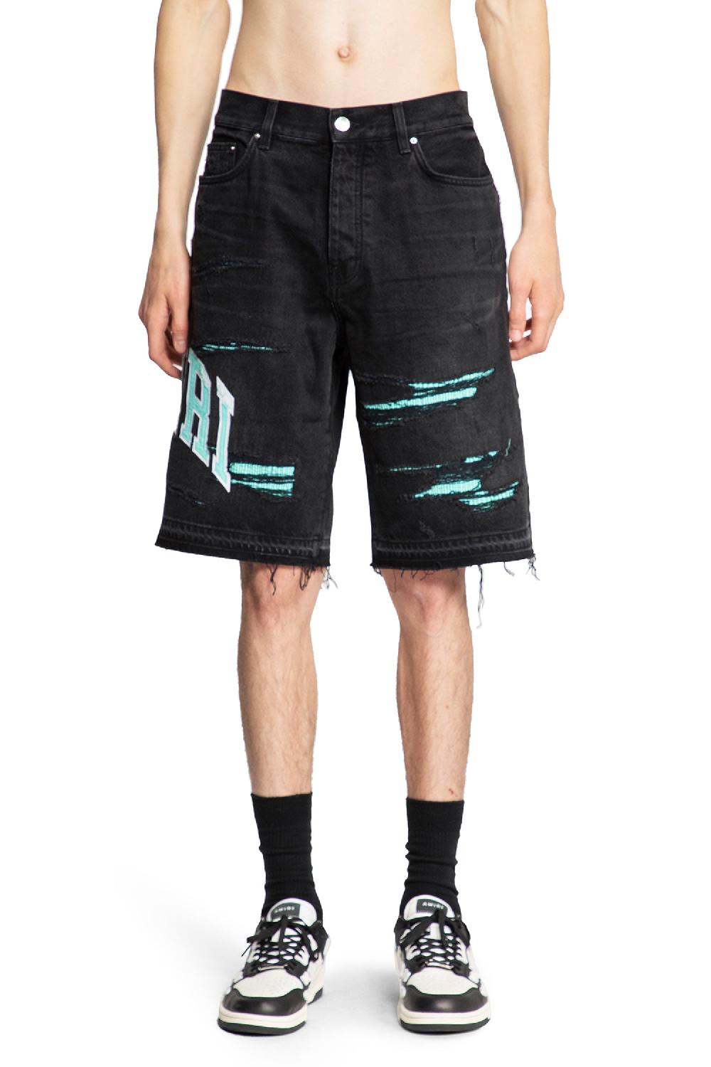 Antonioli AMIRI MAN BLACK SHORTS & SKIRTS