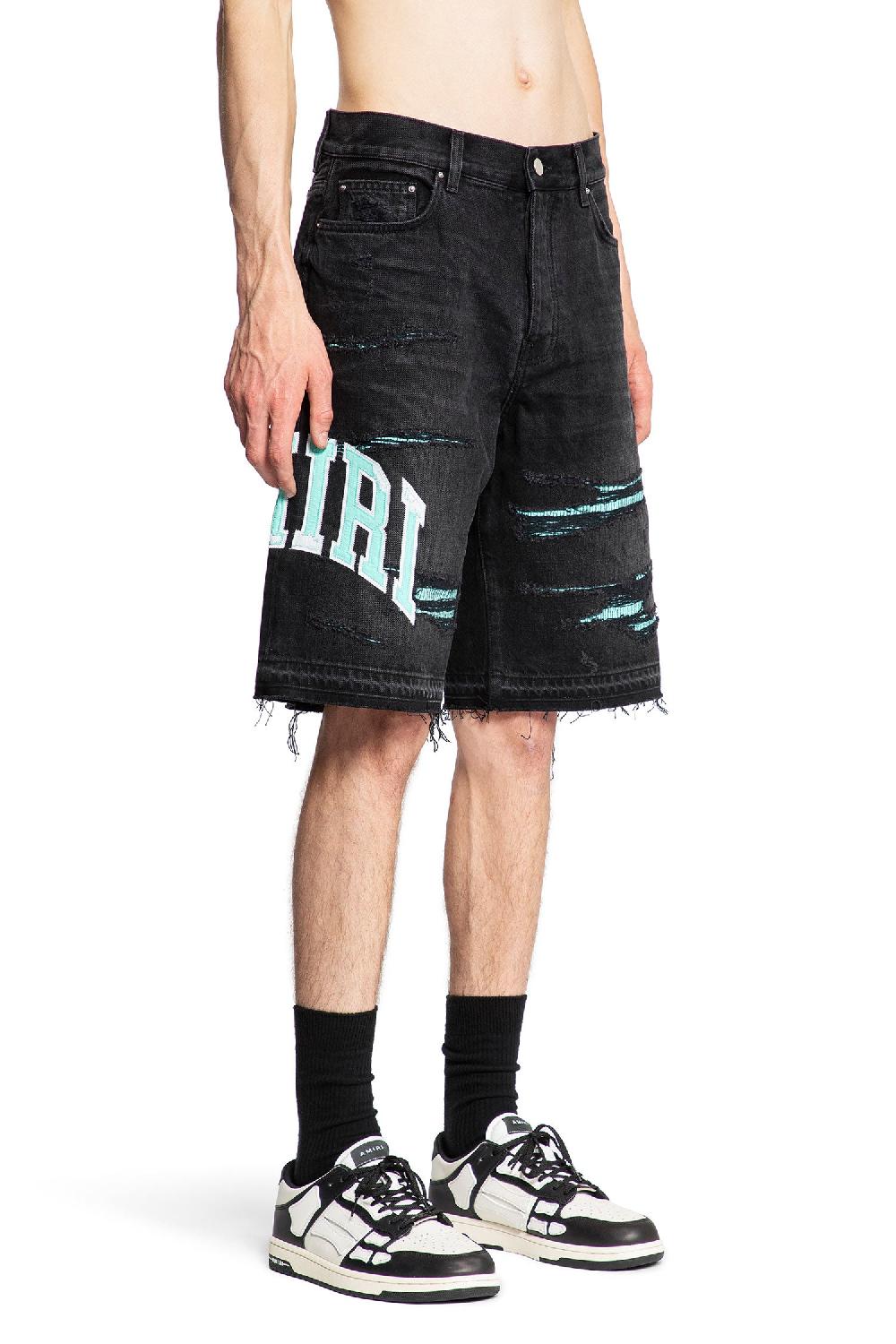 Antonioli AMIRI MAN BLACK SHORTS & SKIRTS