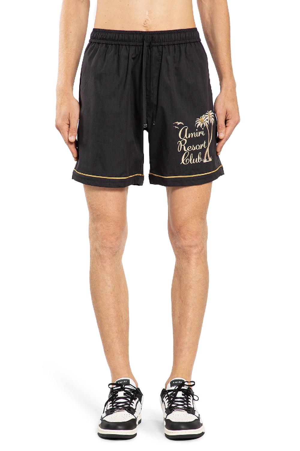 Antonioli AMIRI MAN BLACK SHORTS & SKIRTS