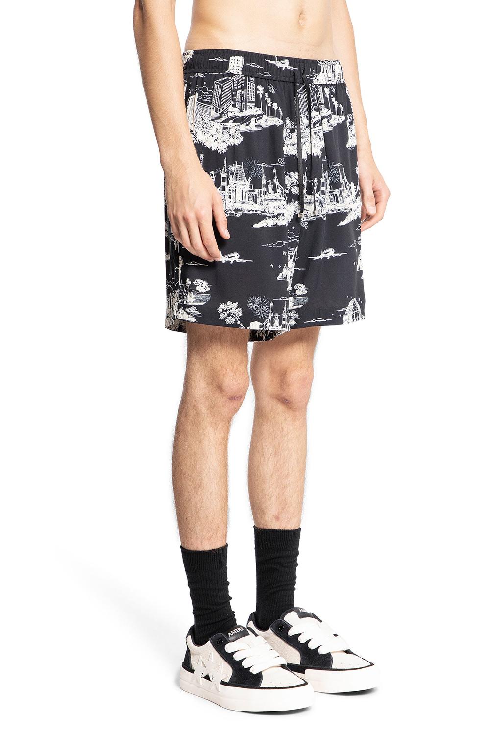 Antonioli AMIRI MAN BLACK SHORTS & SKIRTS