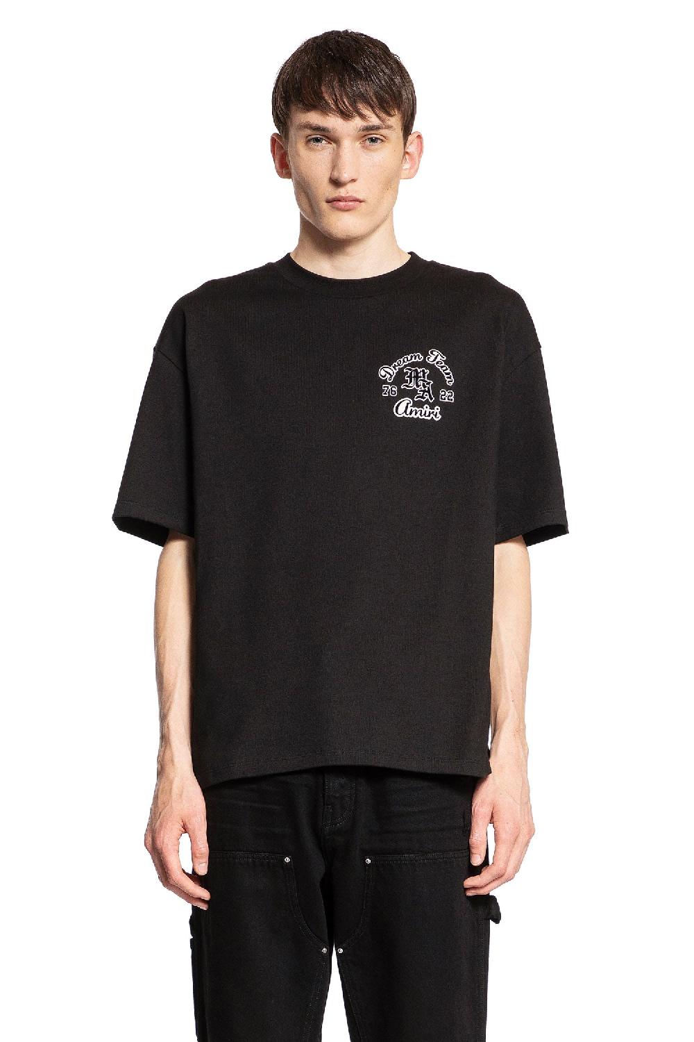 Antonioli AMIRI MAN BLACK T-SHIRTS & TANK TOPS