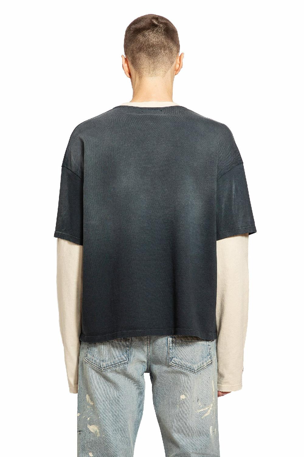 Antonioli AMIRI MAN BLACK T-SHIRTS & TANK TOPS