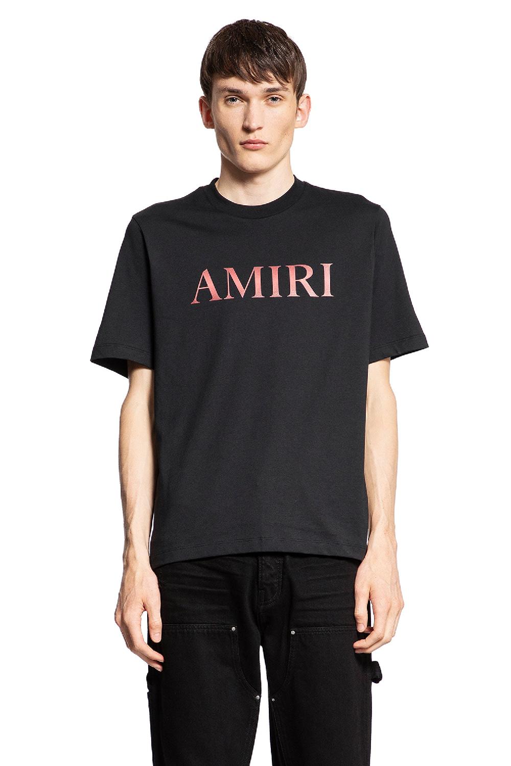 Antonioli AMIRI MAN BLACK T-SHIRTS & TANK TOPS