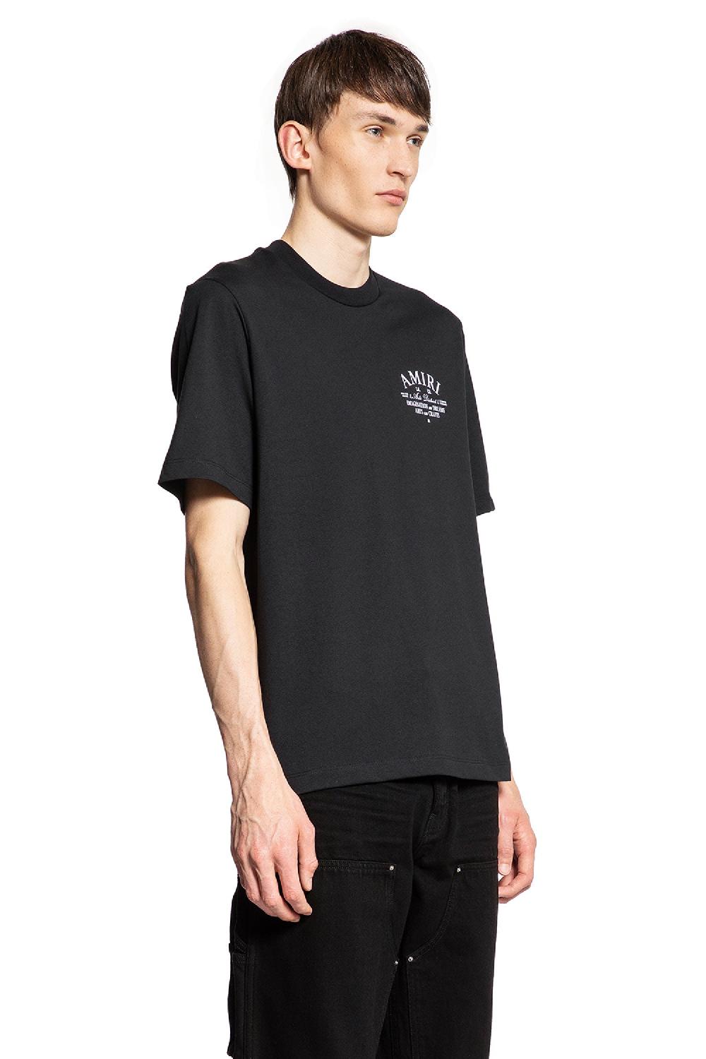 Antonioli AMIRI MAN BLACK T-SHIRTS & TANK TOPS