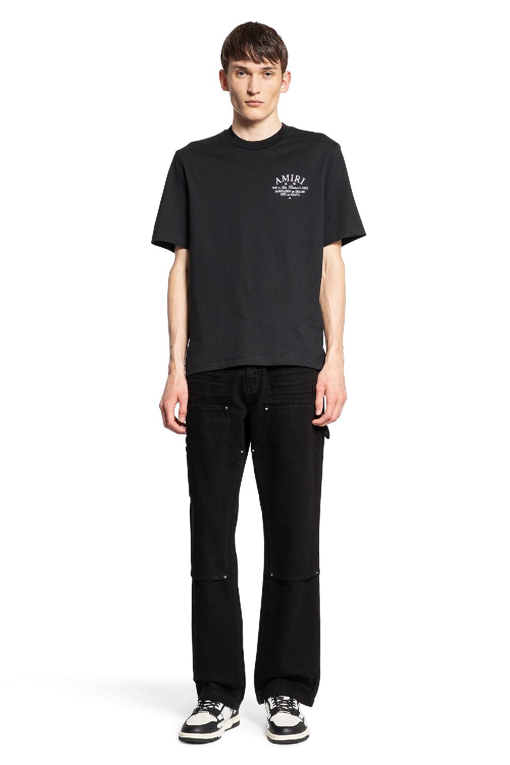 Antonioli AMIRI MAN BLACK T-SHIRTS & TANK TOPS