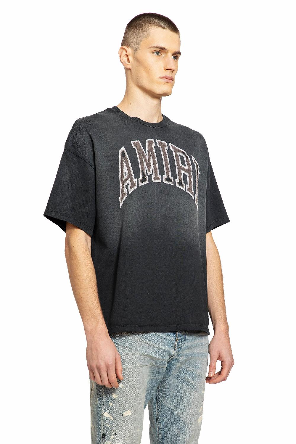 Antonioli AMIRI MAN BLACK T-SHIRTS & TANK TOPS