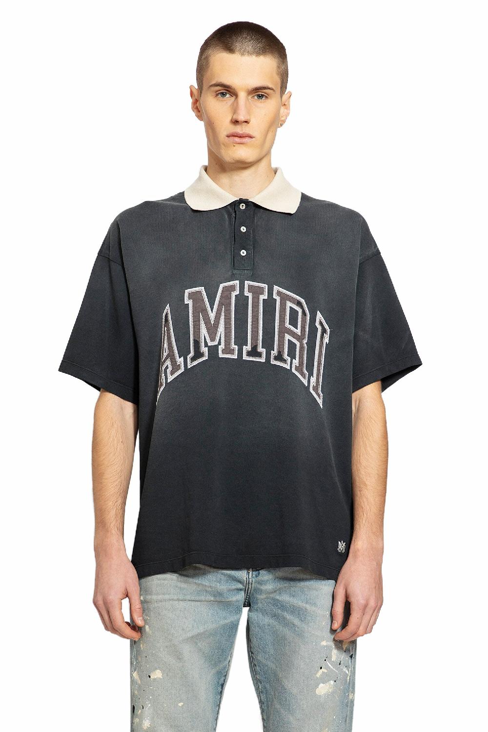 Antonioli AMIRI MAN BLACK T-SHIRTS & TANK TOPS