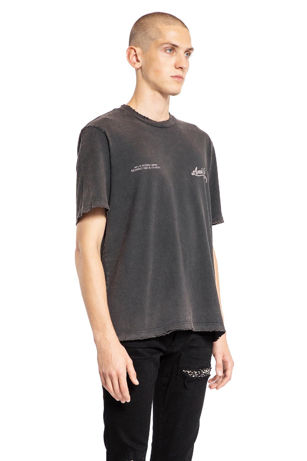 Antonioli AMIRI MAN BLACK T-SHIRTS & TANK TOPS