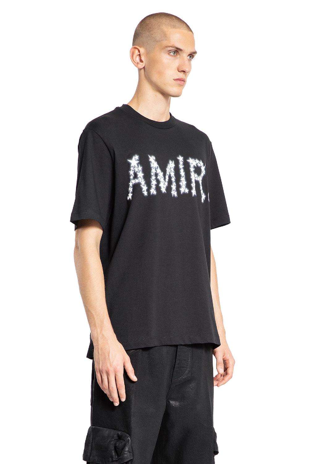 Antonioli AMIRI MAN BLACK T-SHIRTS & TANK TOPS