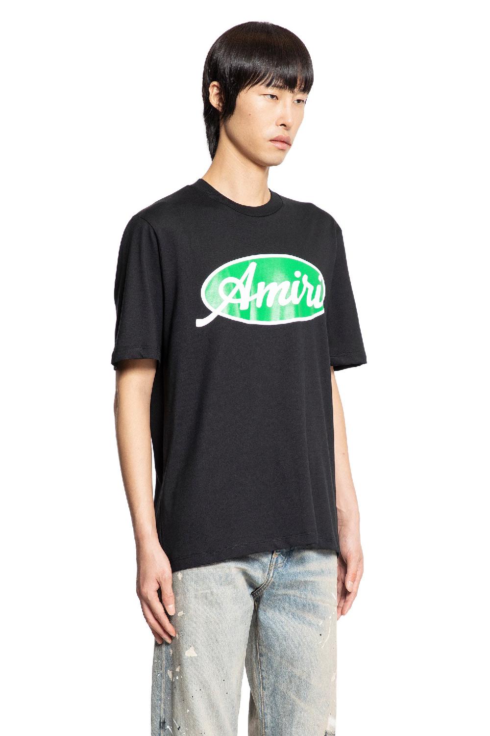 Antonioli AMIRI MAN BLACK T-SHIRTS & TANK TOPS