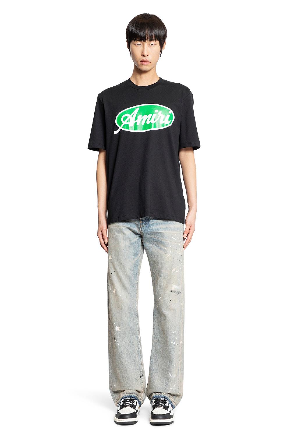 Antonioli AMIRI MAN BLACK T-SHIRTS & TANK TOPS