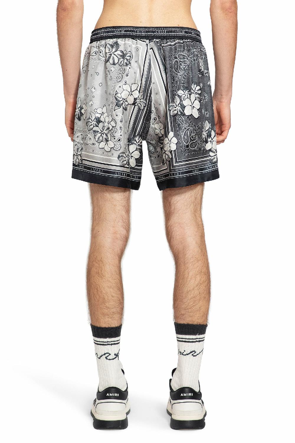 Antonioli AMIRI MAN BLACK&WHITE SHORTS & SKIRTS