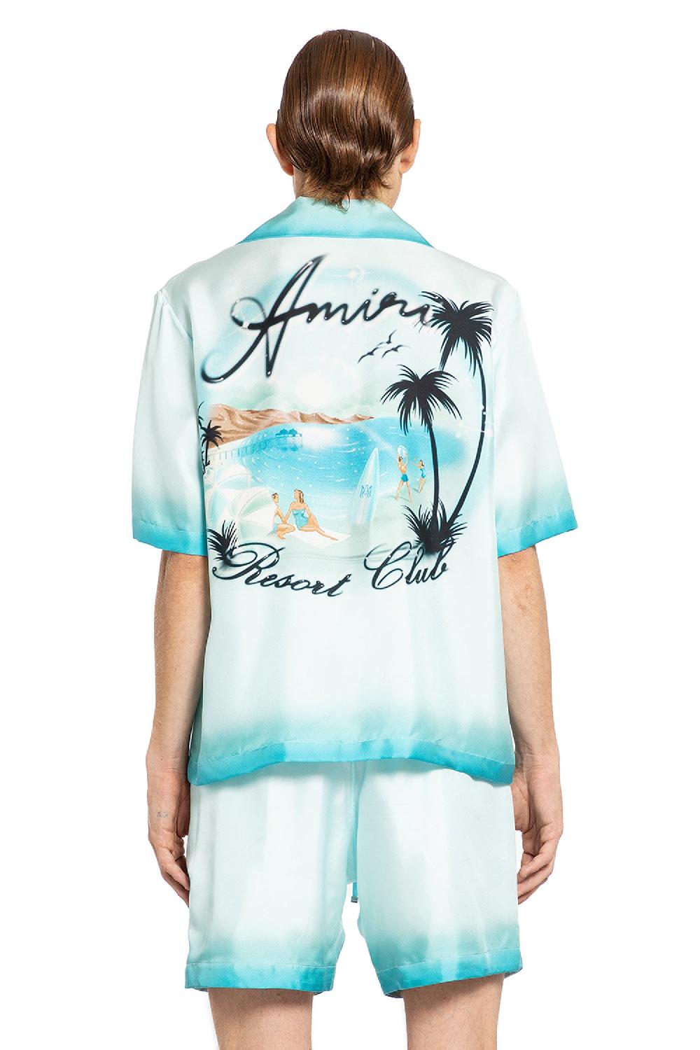 Antonioli AMIRI MAN BLUE SHIRTS