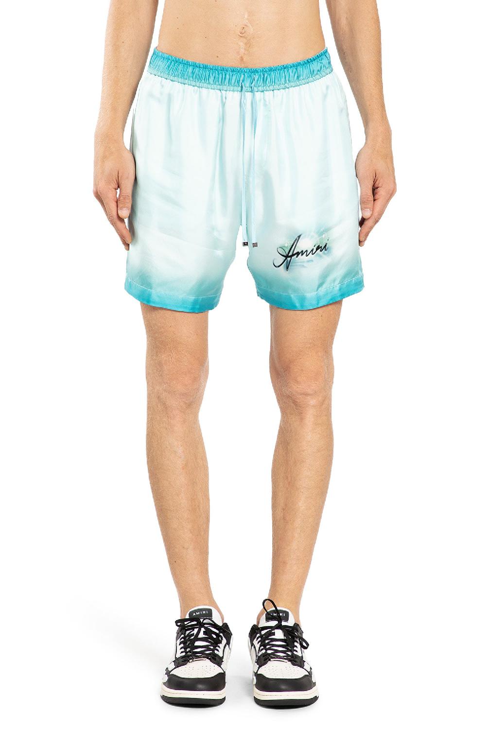 Antonioli AMIRI MAN BLUE SHORTS & SKIRTS