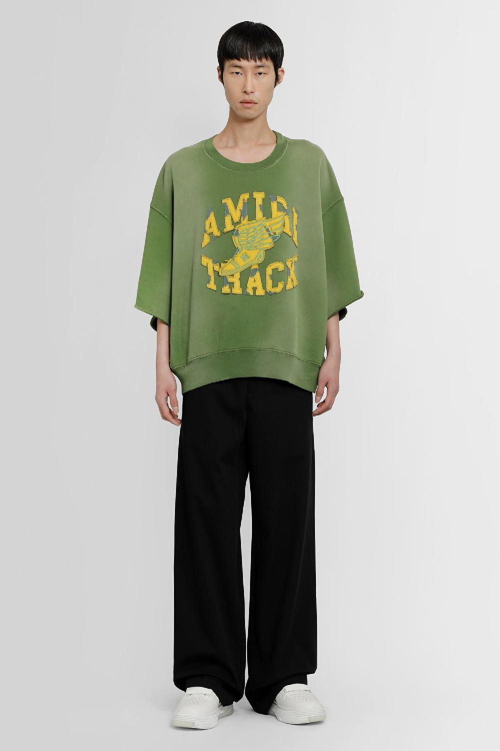 Antonioli AMIRI MAN GREEN SWEATSHIRTS