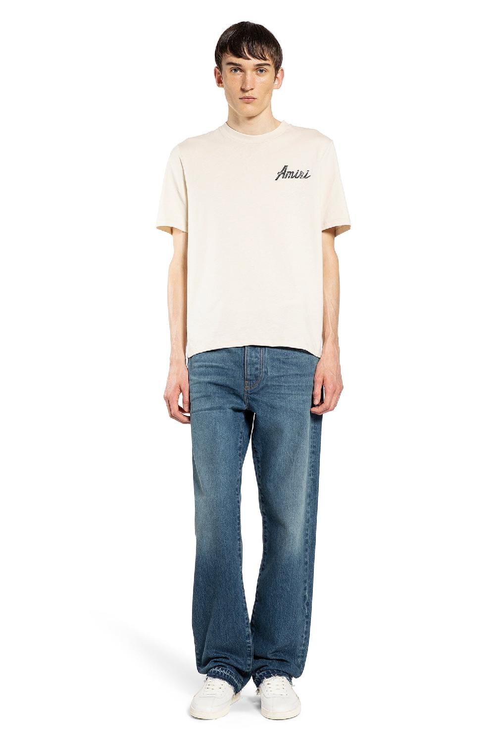 Antonioli AMIRI MAN OFF-WHITE T-SHIRTS & TANK TOPS