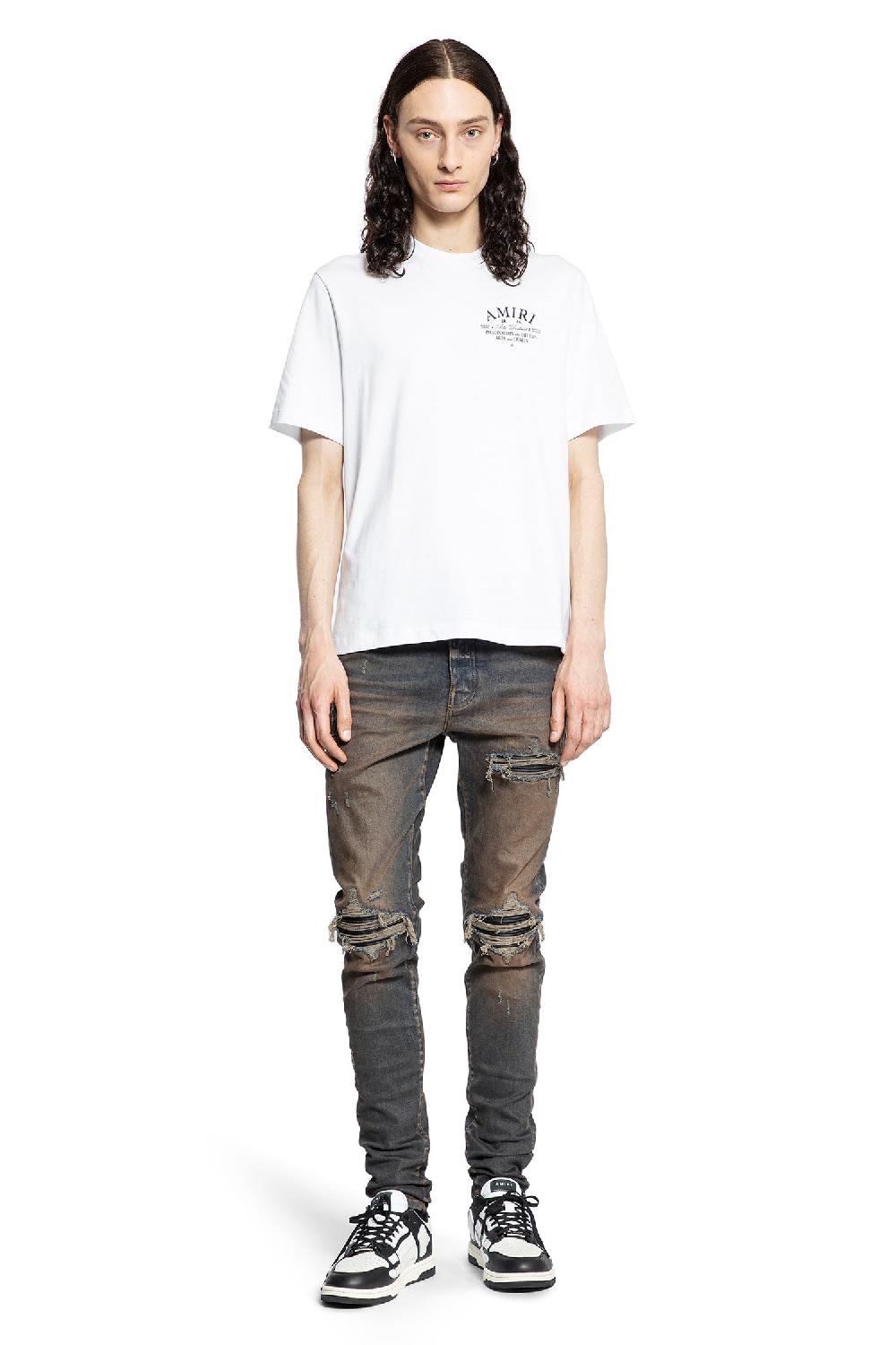 Antonioli AMIRI MAN WHITE T-SHIRTS & TANK TOPS