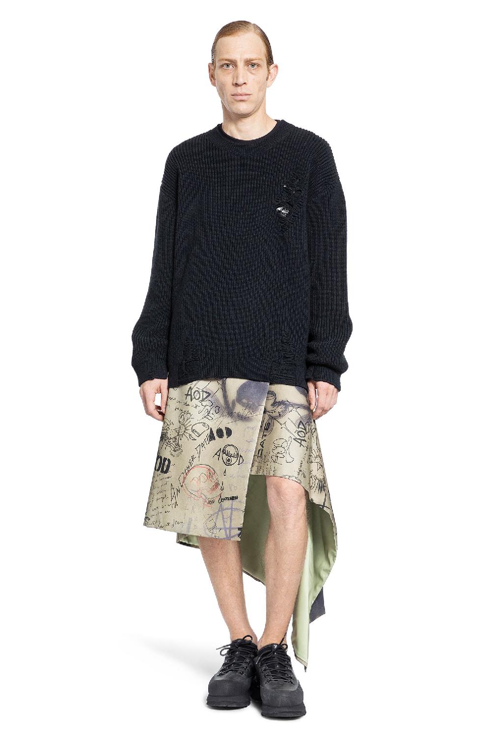 Antonioli AN OTHER DATE MAN BLACK KNITWEAR