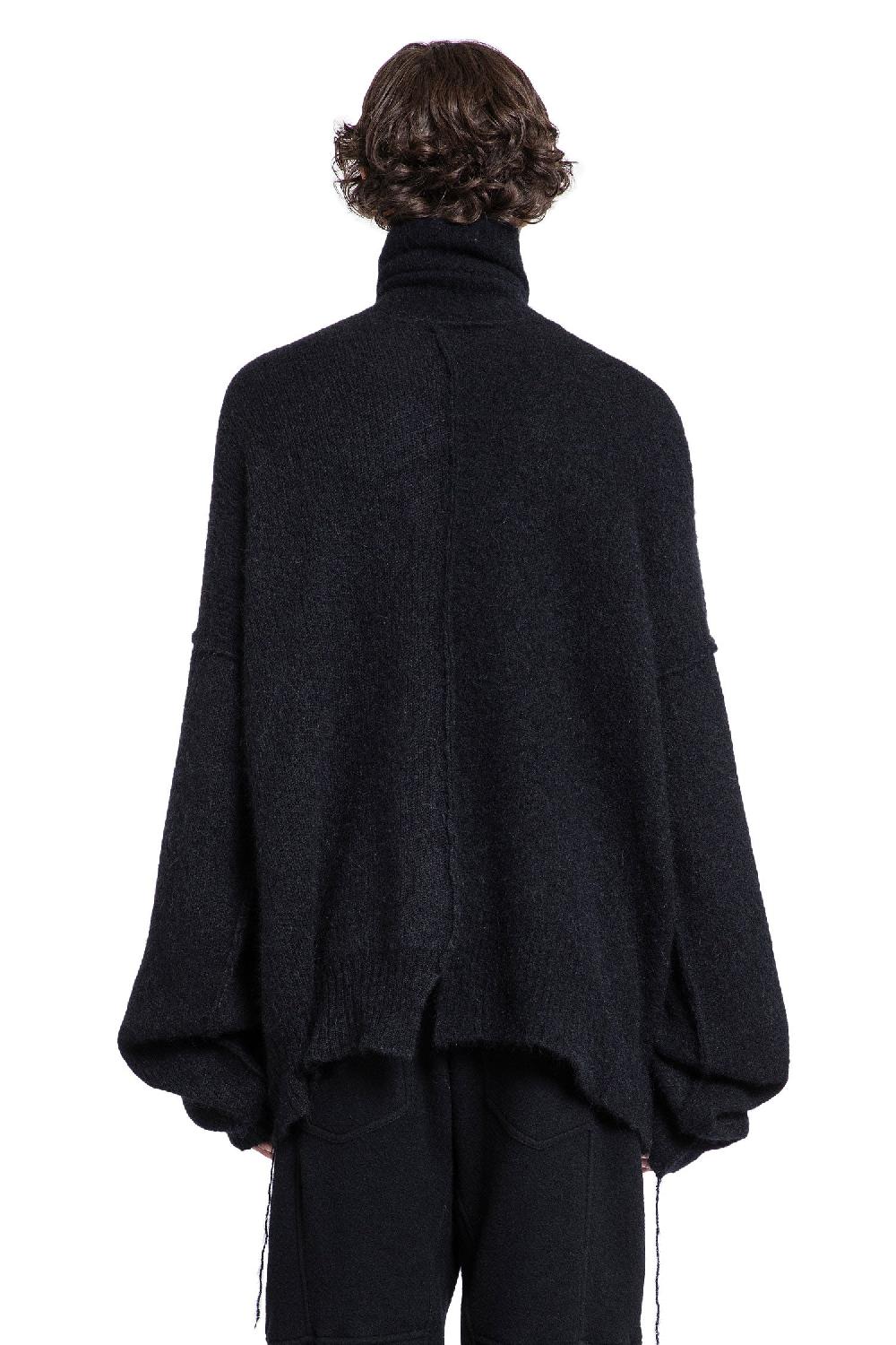 Antonioli ANDREA YA AQOV MAN BLACK KNITWEAR