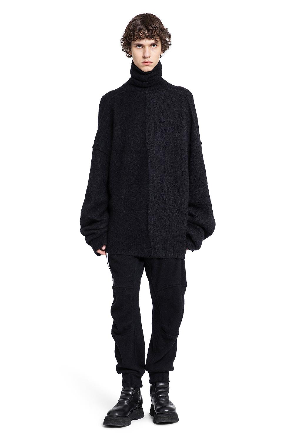 Antonioli ANDREA YA AQOV MAN BLACK KNITWEAR
