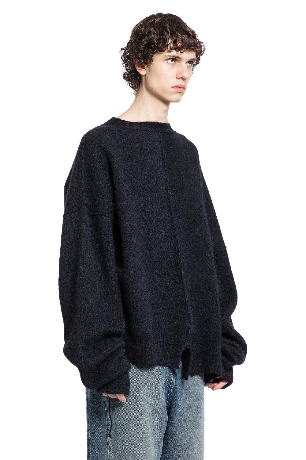 Antonioli ANDREA YA AQOV MAN BLACK KNITWEAR