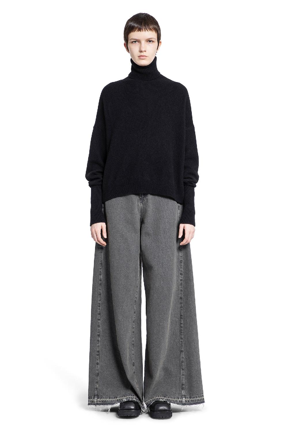 Antonioli ANDREA YA AQOV WOMAN BLACK KNITWEAR