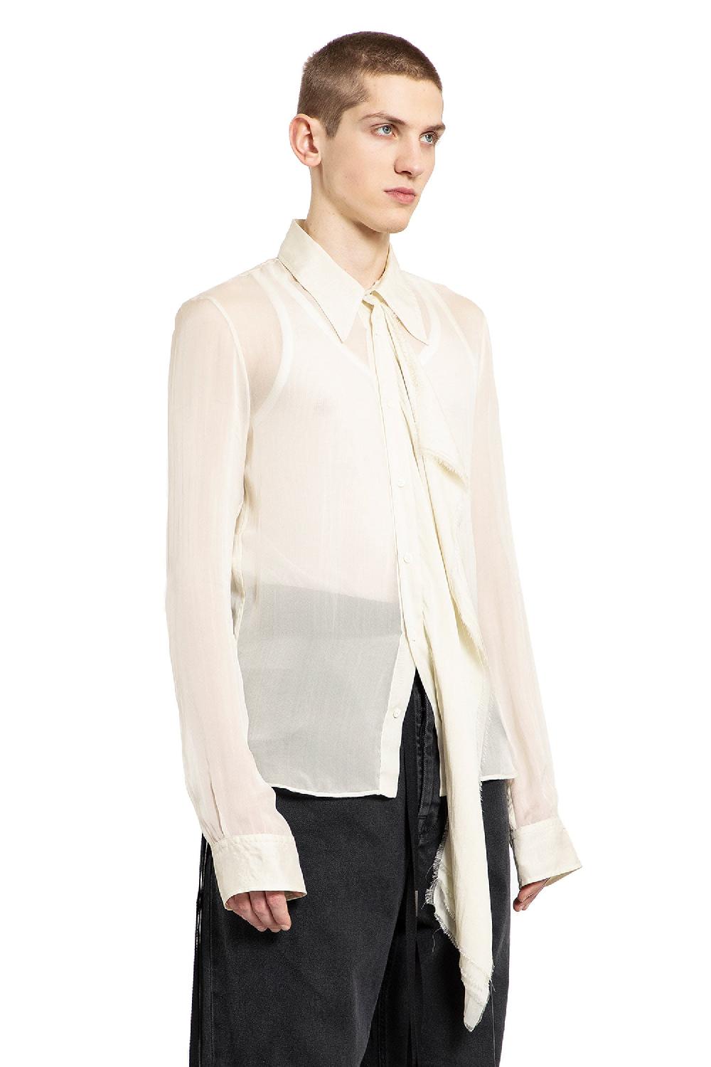 Antonioli ANN DEMEULEMEESTER MAN BEIGE SHIRTS