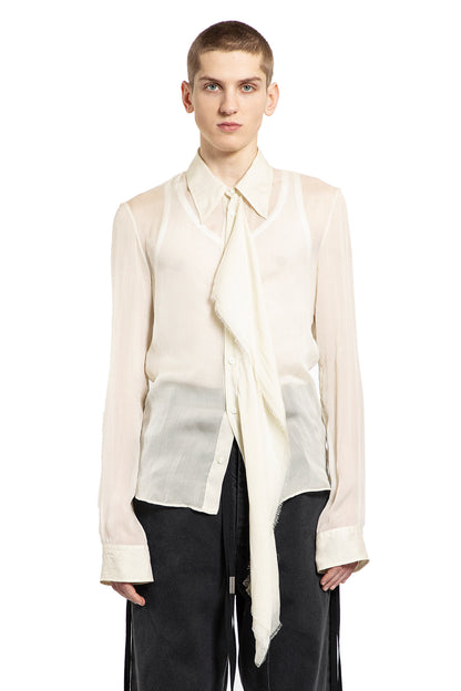 Antonioli ANN DEMEULEMEESTER MAN BEIGE SHIRTS