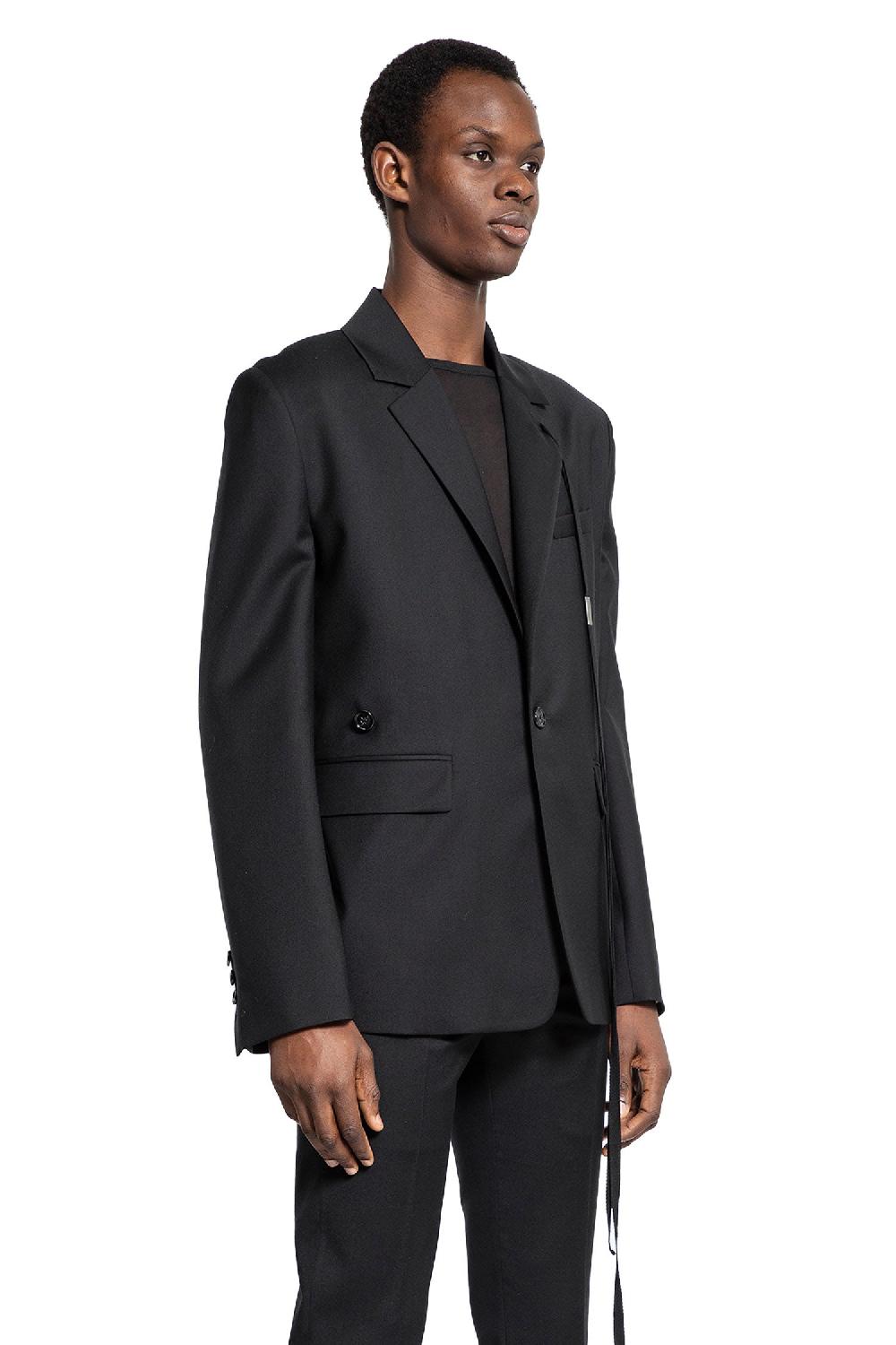 Antonioli ANN DEMEULEMEESTER MAN BLACK BLAZERS
