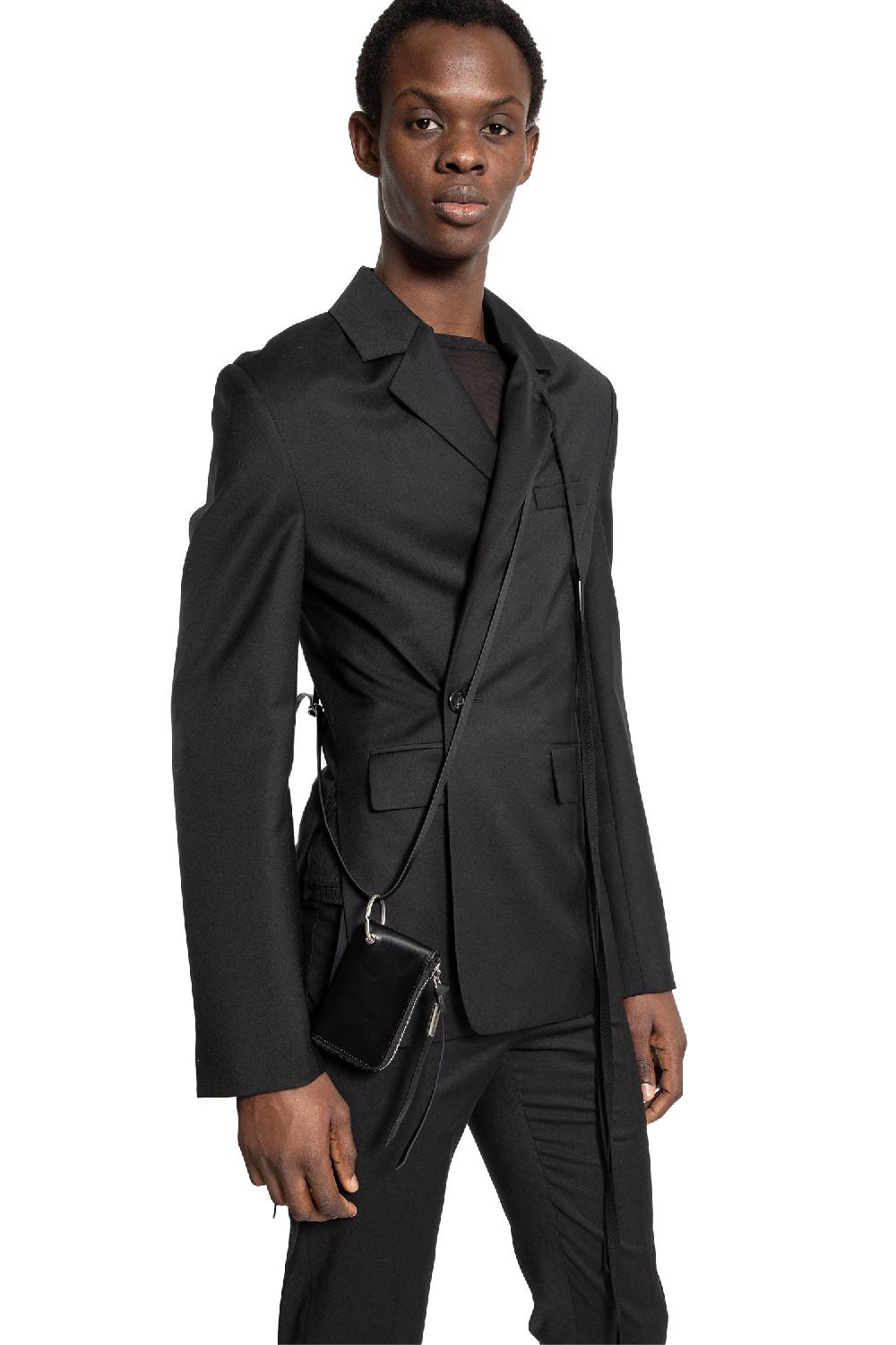 Antonioli ANN DEMEULEMEESTER MAN BLACK BLAZERS