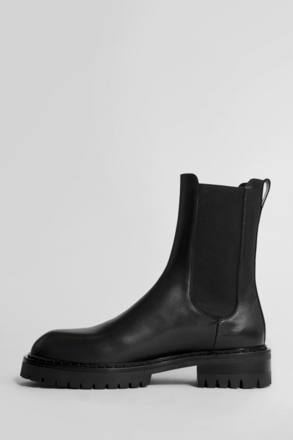 Antonioli ANN DEMEULEMEESTER MAN BLACK BOOTS