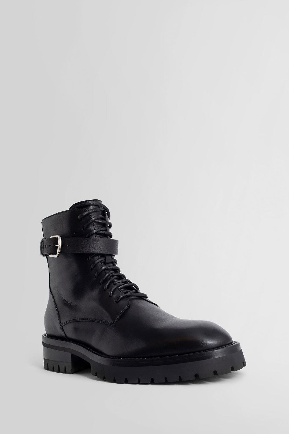 Antonioli ANN DEMEULEMEESTER MAN BLACK BOOTS