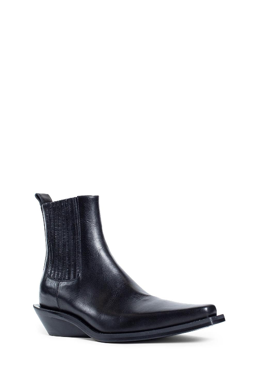 Antonioli ANN DEMEULEMEESTER MAN BLACK BOOTS