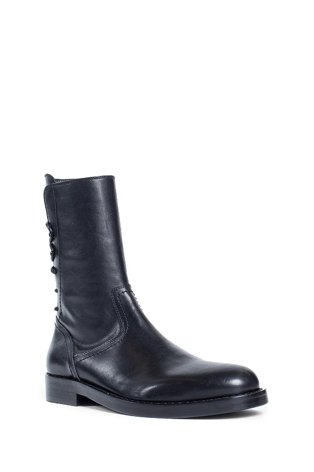 Antonioli ANN DEMEULEMEESTER MAN BLACK BOOTS