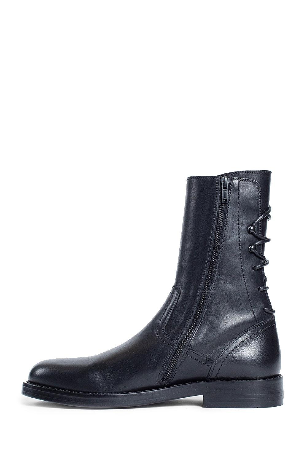 Antonioli ANN DEMEULEMEESTER MAN BLACK BOOTS
