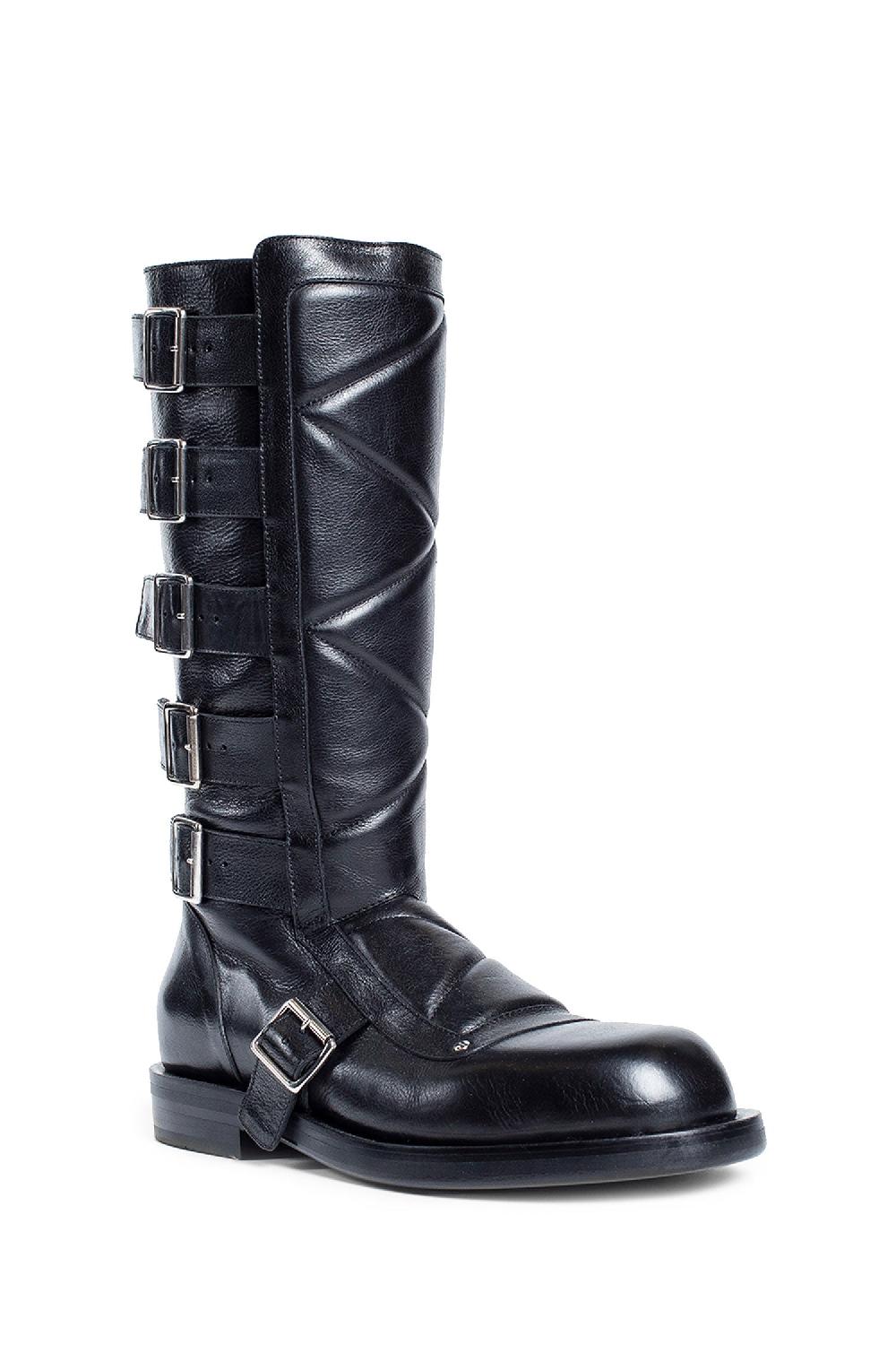 Antonioli ANN DEMEULEMEESTER MAN BLACK BOOTS