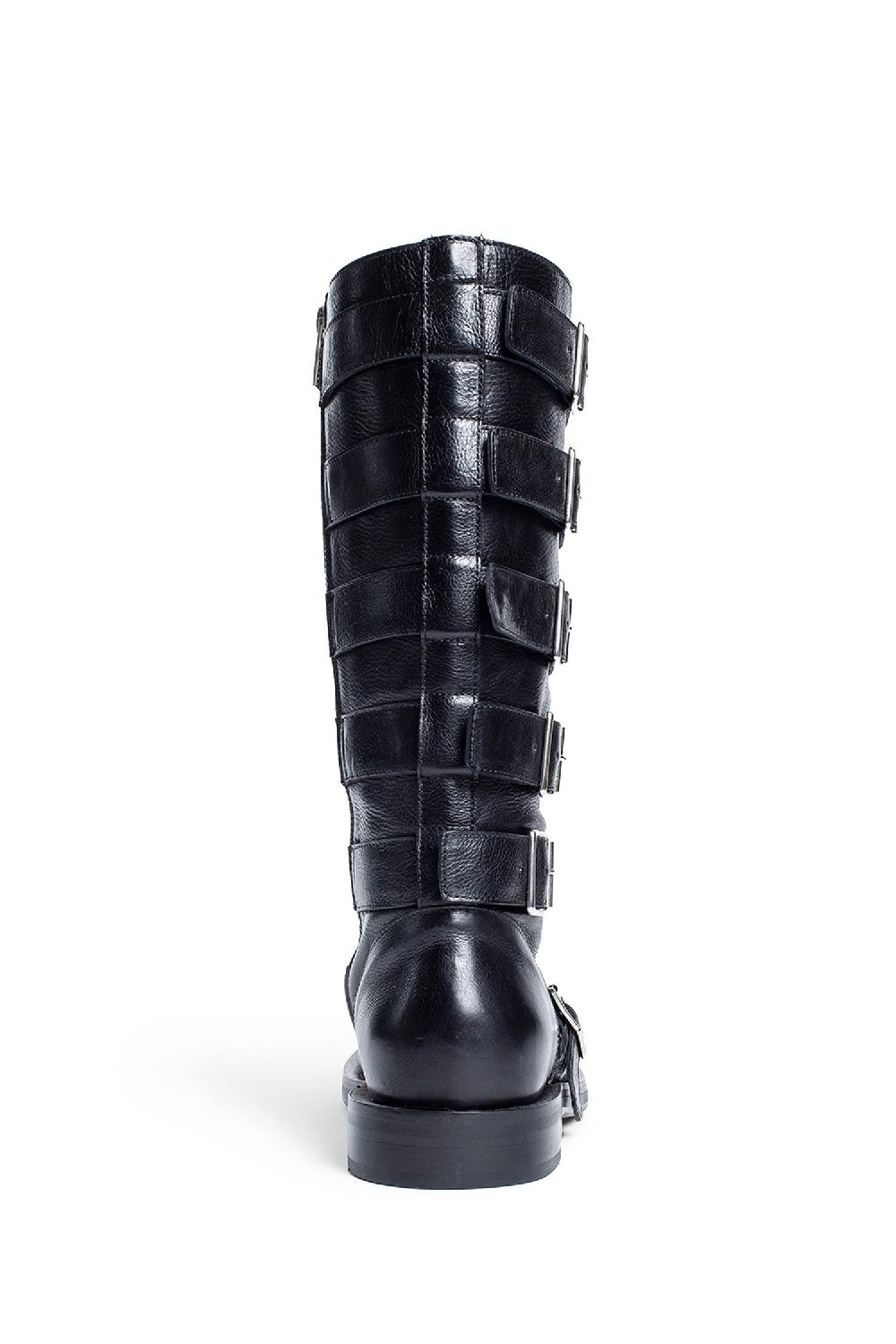 Antonioli ANN DEMEULEMEESTER MAN BLACK BOOTS