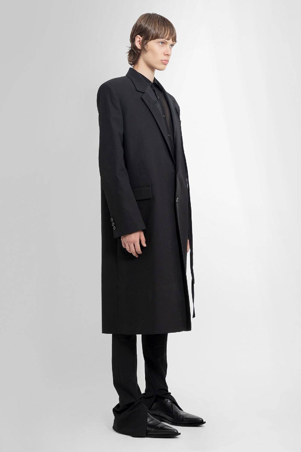 Antonioli ANN DEMEULEMEESTER MAN BLACK COATS