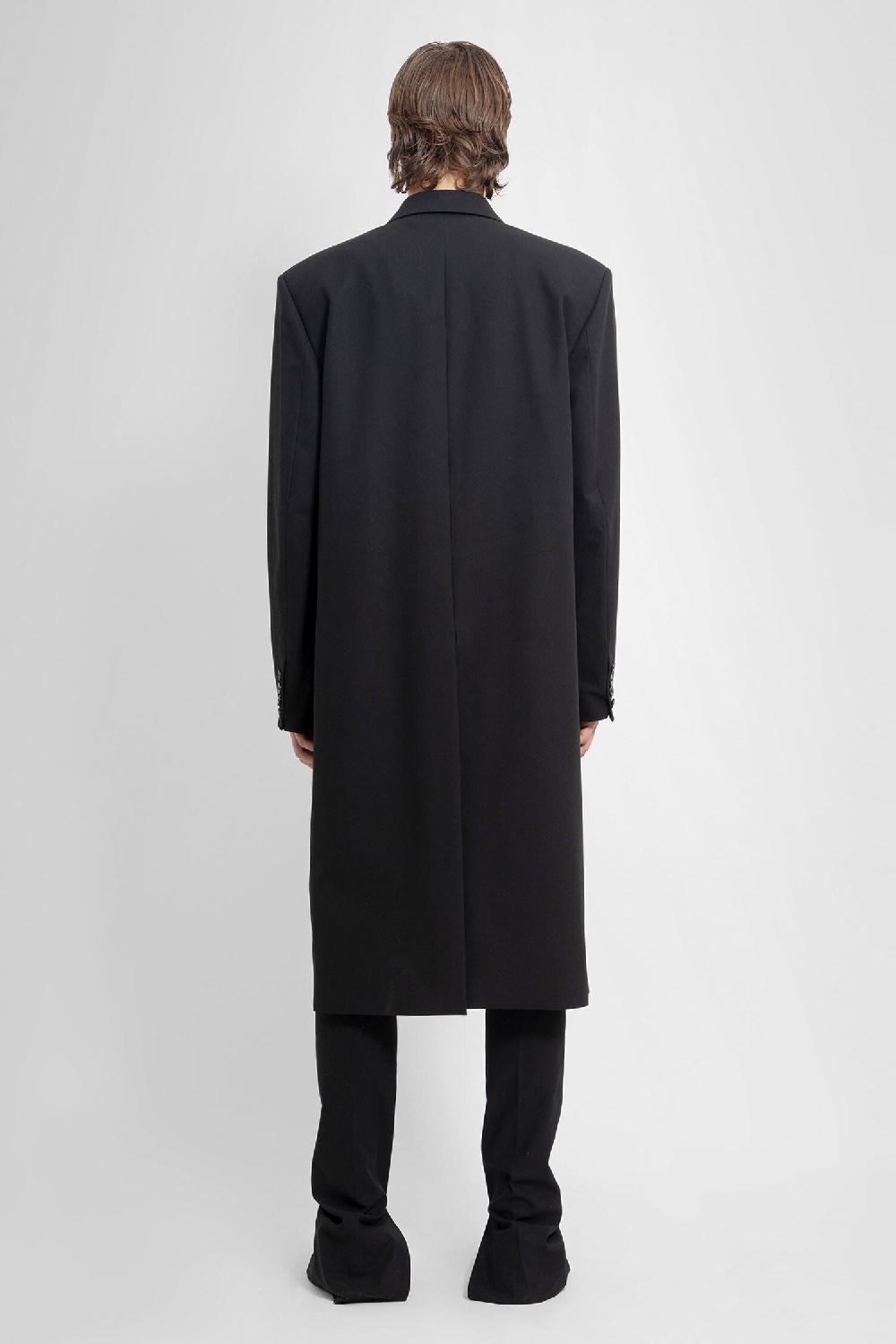 Antonioli ANN DEMEULEMEESTER MAN BLACK COATS