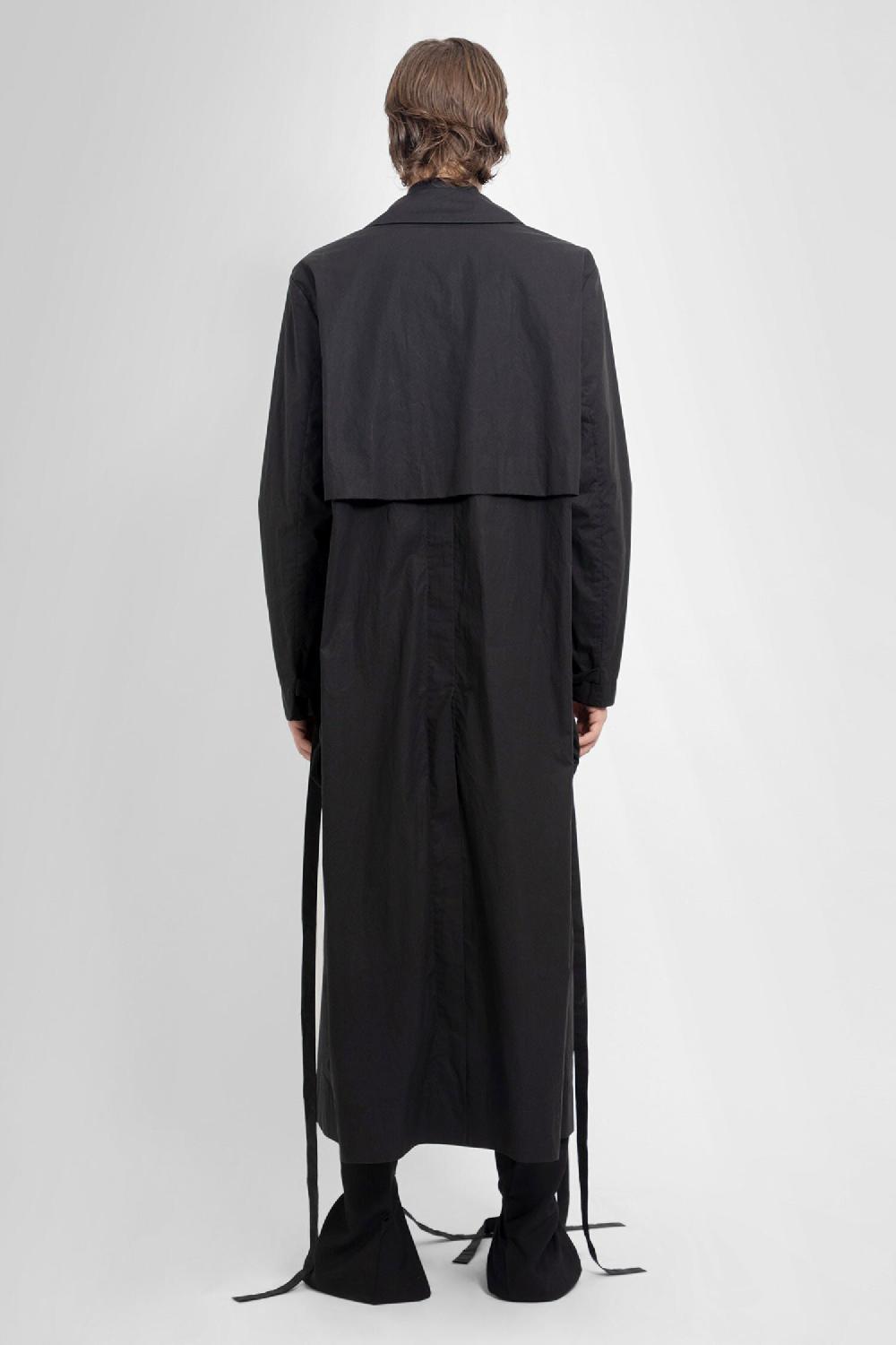 Antonioli ANN DEMEULEMEESTER MAN BLACK COATS