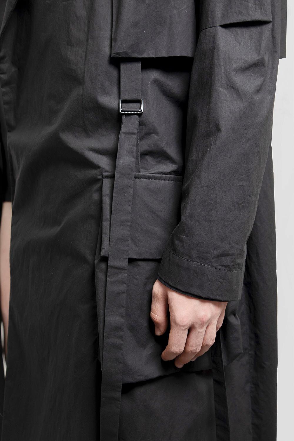 Antonioli ANN DEMEULEMEESTER MAN BLACK COATS