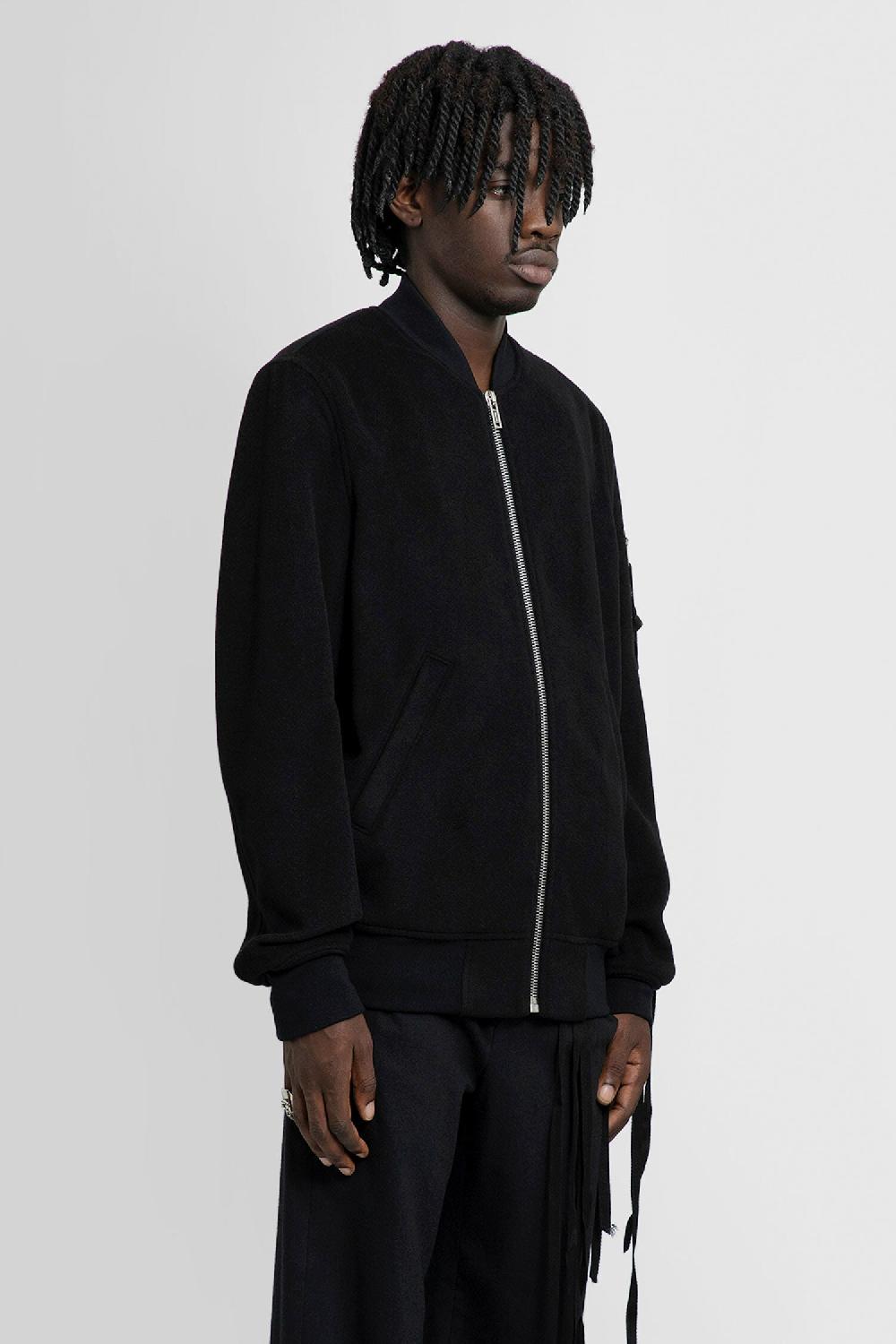 Antonioli ANN DEMEULEMEESTER MAN BLACK JACKETS