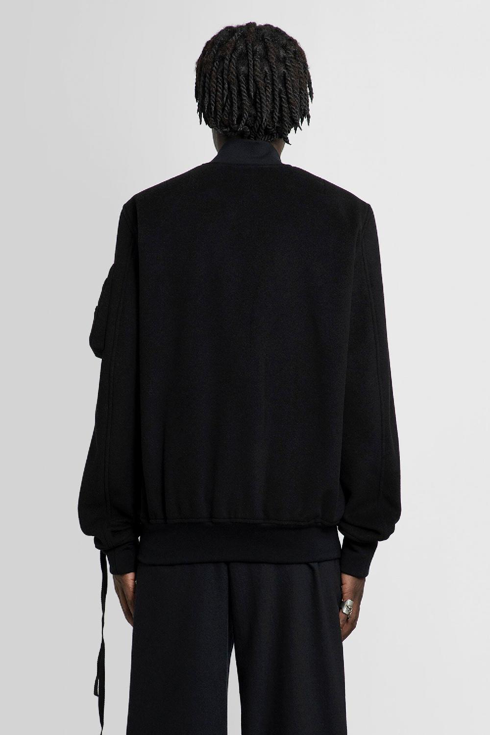 Antonioli ANN DEMEULEMEESTER MAN BLACK JACKETS