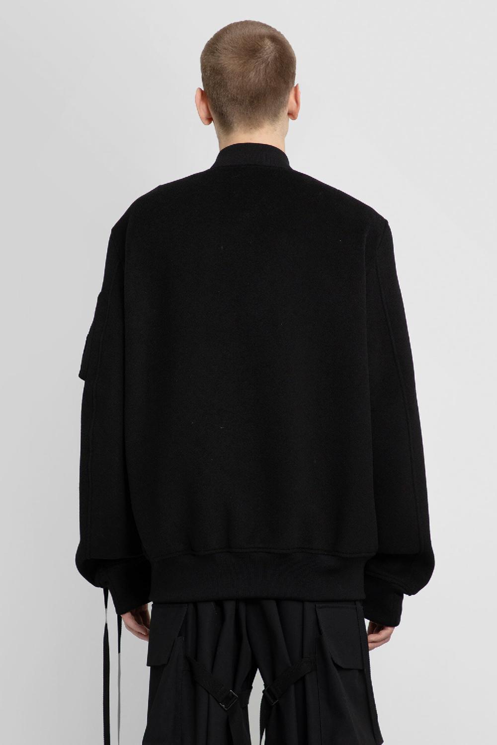 Antonioli ANN DEMEULEMEESTER MAN BLACK JACKETS