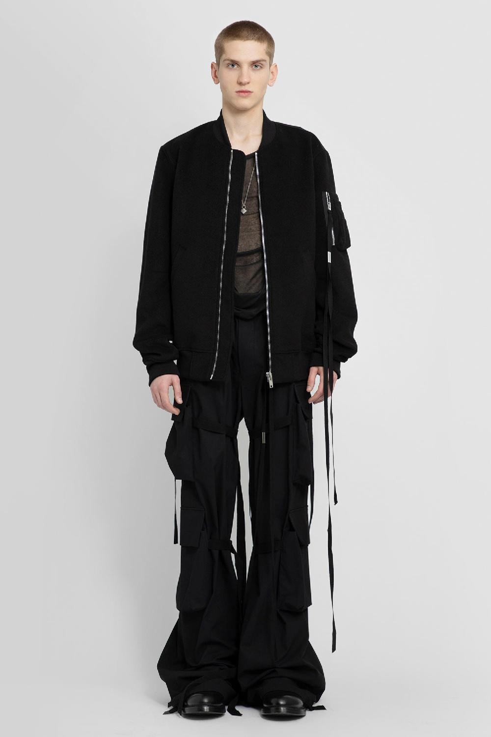 Antonioli ANN DEMEULEMEESTER MAN BLACK JACKETS