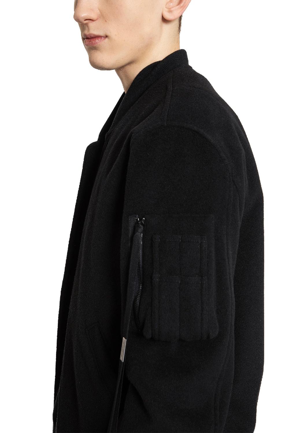 Antonioli ANN DEMEULEMEESTER MAN BLACK JACKETS